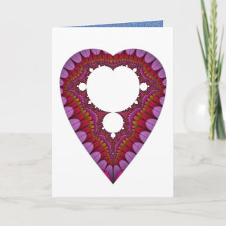 Herz-Dieb Feiertagskarte