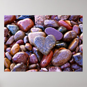 Herz-Druck Poster