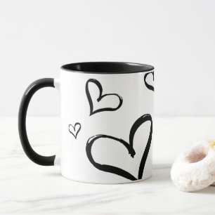 Herz-Druck-Tasse Tasse