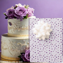 Herz - Dunkel Lila auf Lichtviolett