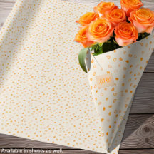 Herz - Dunkles Orange auf leichter Orange - Rollen