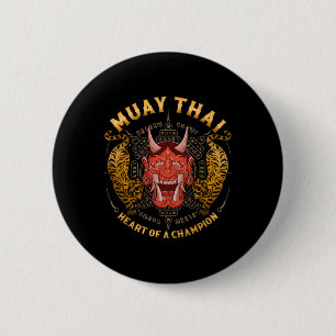Herz eines Champions - Kickboxen und Muay Thai Oni Button