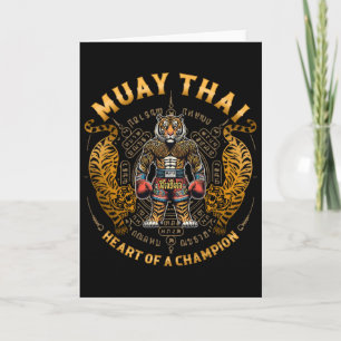 Herz eines Champions - Kickboxen und Muay Thai Tig Karte