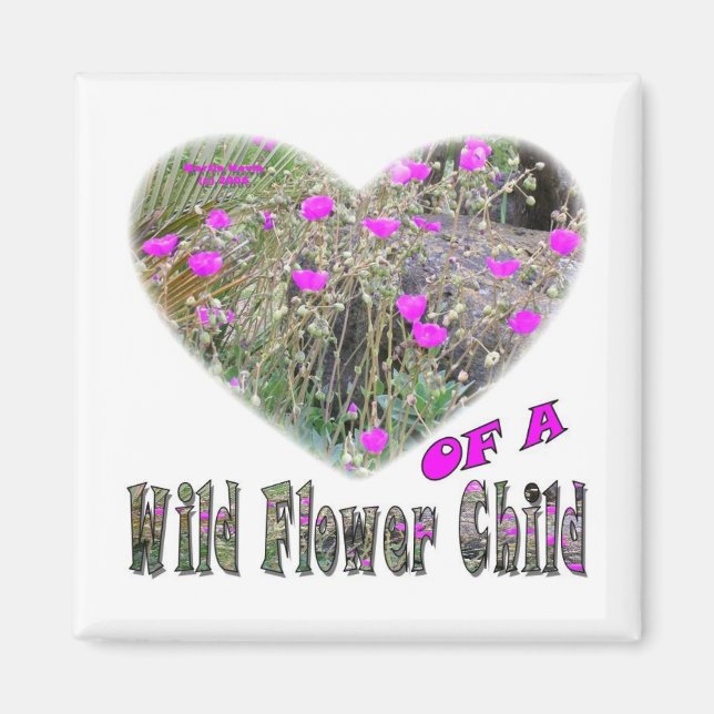 Herz eines Wildkind der Blume Magnet (Vorne)