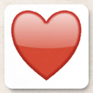 Herz - Emoji Untersetzer
