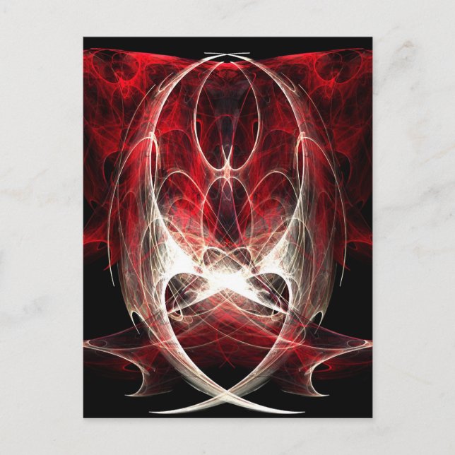 Herz-Engel Postkarte (Vorderseite)