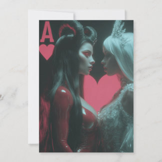 Herz entweint: Engel & Devil Einladung