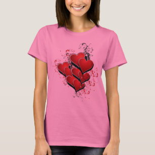 Herz-Entwurf T-Shirt
