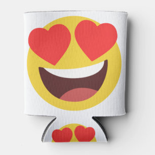 Herz Eyes Emoji Dosenkühler