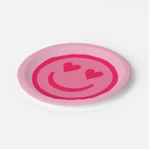 Herz Eyes Happy Face Paper Teller