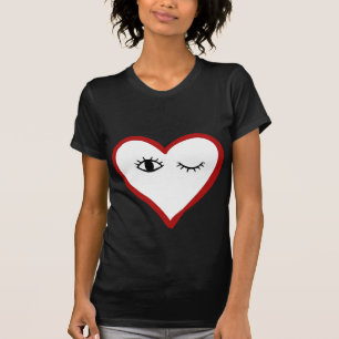Herz Face Tshirt