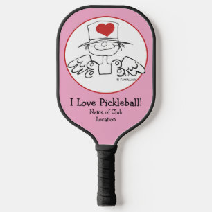 Herz Fairy © Customized Pickleball Schläger
