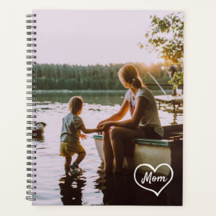 Herz Familienfoto Schrift individuell Planer Gesch