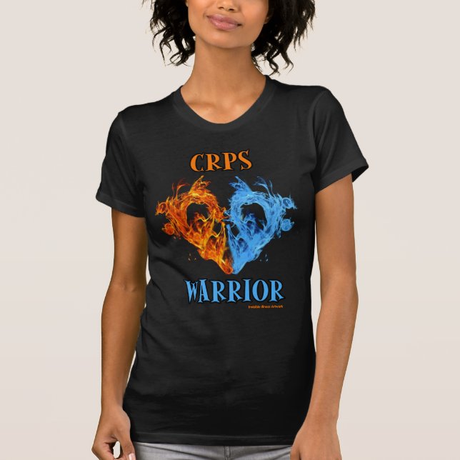 Herz/Flammen...CRPS T-Shirt (Vorderseite)