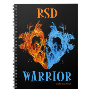 Herz/Flammen...RSD Notizblock
