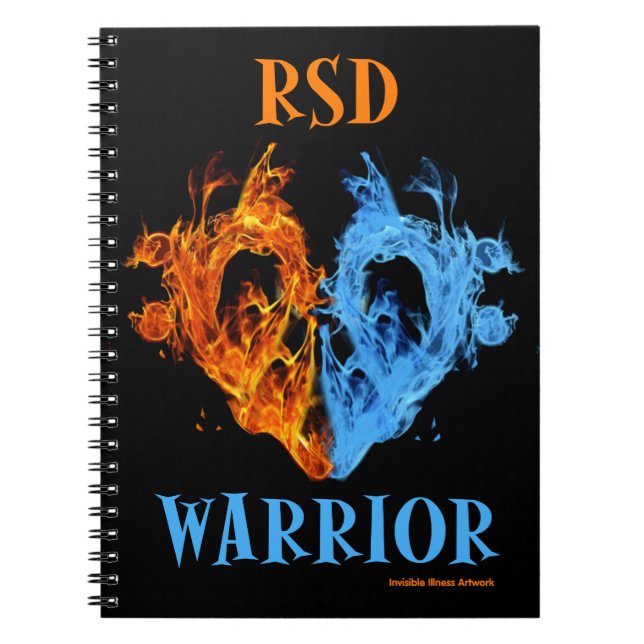 Herz/Flammen...RSD Notizblock (Vorderseite)