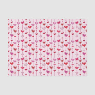 Herz-Fliesen Seidenpapier