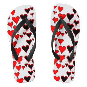 Herz Flip Flops