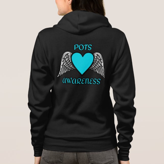 Herz/Flügel...POTS Hoodie (Rückseite)