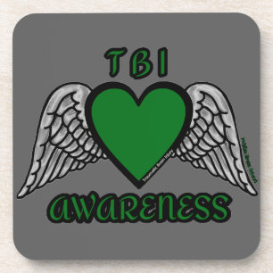 Herz/Flügel...TBI Untersetzer