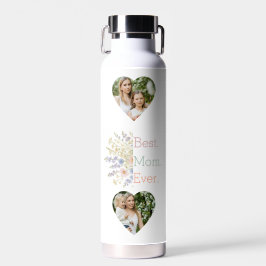 Herz-Foto & Blumendesign - Perfekte Muttertagsstou Trinkflasche