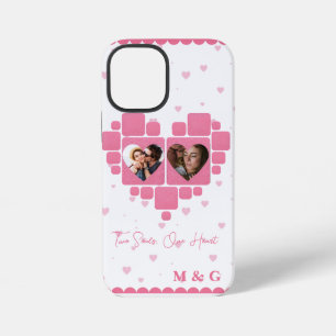 Herz-Foto-Design & benutzerdefinierte Namen Roma iPhone 12 Mini Hülle