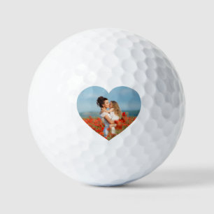 Herz-Foto Golfball