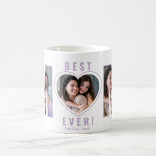 Herz-Foto-Tasse für Mama Kaffeetasse