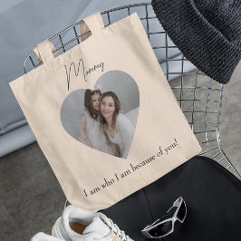 Herz Foto und Text Ich bin, wer ich bin wegen dir