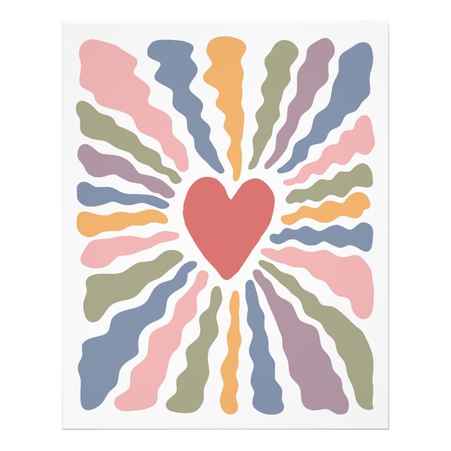 Herz Fotodruck (Vorne)