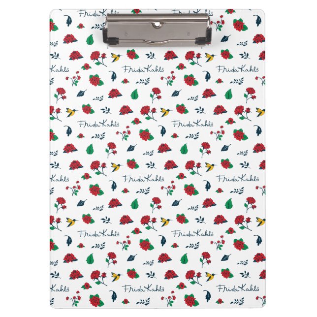 Herz Frida Kahlos | von Mexiko Klemmbrett (Vorderseite)