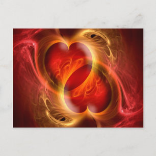 Herz für Herz Postkarte