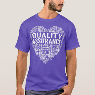 Herz für Qualitätssicherung T-Shirt