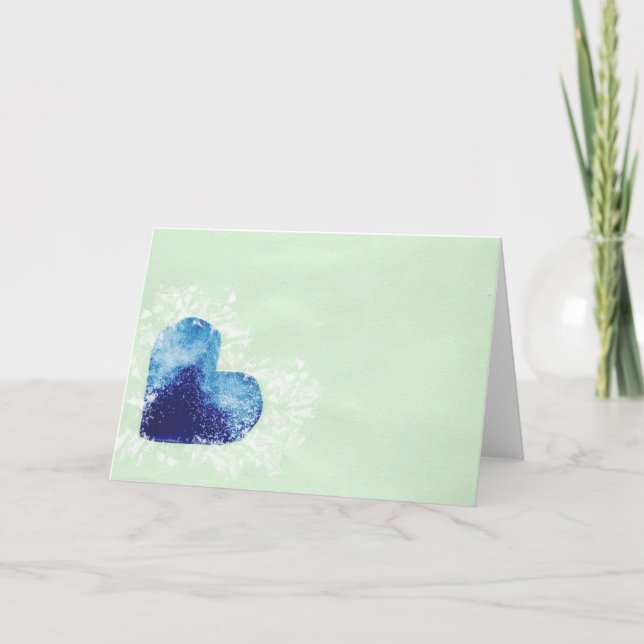 Herz für Sie Karte (Vorderseite)