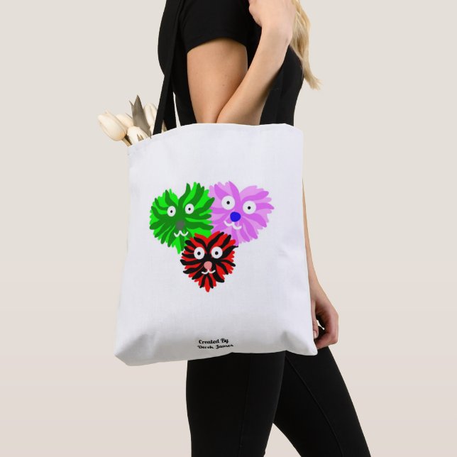 Herz Fuzzies All-Over-Print Tote Bag (Von Nahem)