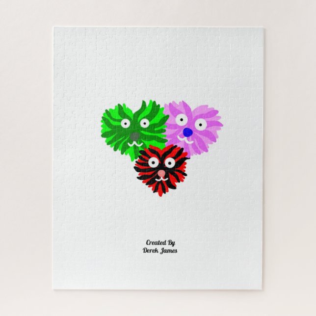 Herz Fuzzies Puzzle (40,64 cm x 50,8 cm) (Vertikal)