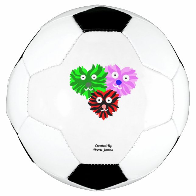 Herz Fuzzies Soccer Ball (Vorderseite)
