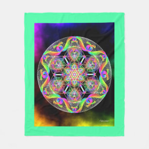 Herz-Geist Fleecedecke