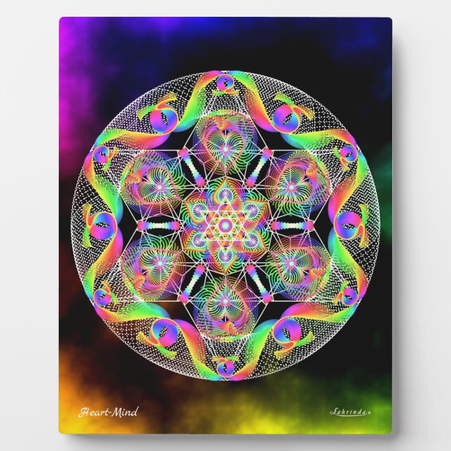 Herz-Geist Fotoplatte (Vorderseite)