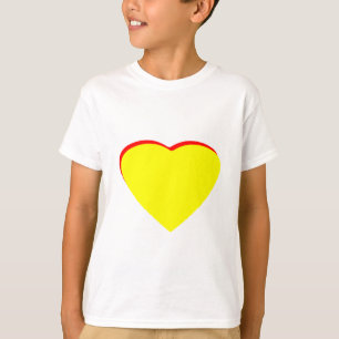 Herz Gelb Rote Hochzeit Einladung MUSEUM Zaz T-Shirt