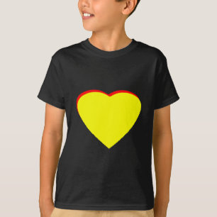 Herz Gelb Rote Hochzeit Einladung MUSEUM Zaz T-Shirt
