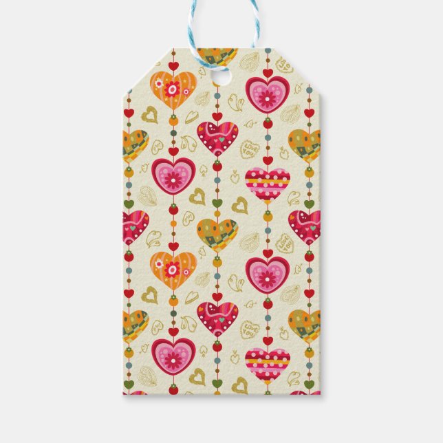 Herz Geschenkanhänger (Vorderseite)