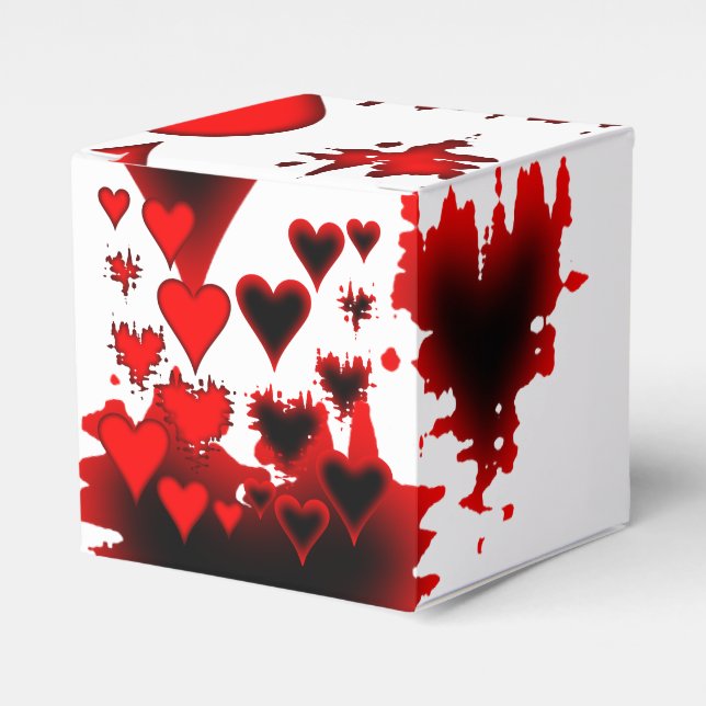 Herz Geschenkschachtel (Vorderseite)