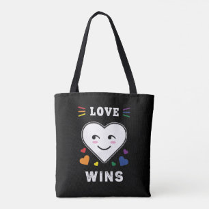 Herz Gesicht Liebe Gewinnt LGBTQ Gay Pride