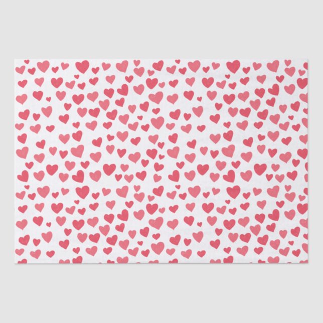 Herz-Gewebe-Papier Seidenpapier (Vorderseite)