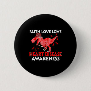 Herz Glaube Hoffnung Liebe Herzkrankheit Bewusstse Button