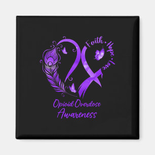 Herz-Glaube-Hoffnung-Liebe Opioide Überdosierung L Magnet