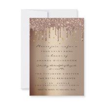 Herz Glitzer Tropfen Rose Mütter Tee Party