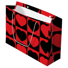 Herz Große Geschenktüte