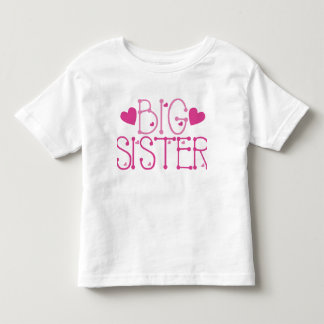 Herz-große Schwester Kleinkind T-shirt